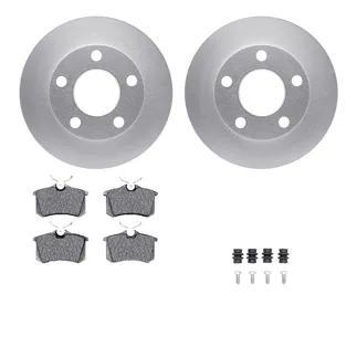 R1 Concepts WDUH1-74085 Carbon Series Brake Rotors W/ 5000 Oep Brake Pads & Hdw